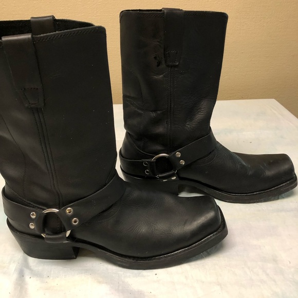 Durango Other - Durango Motorcycle Black Leather Boots w/ Harness